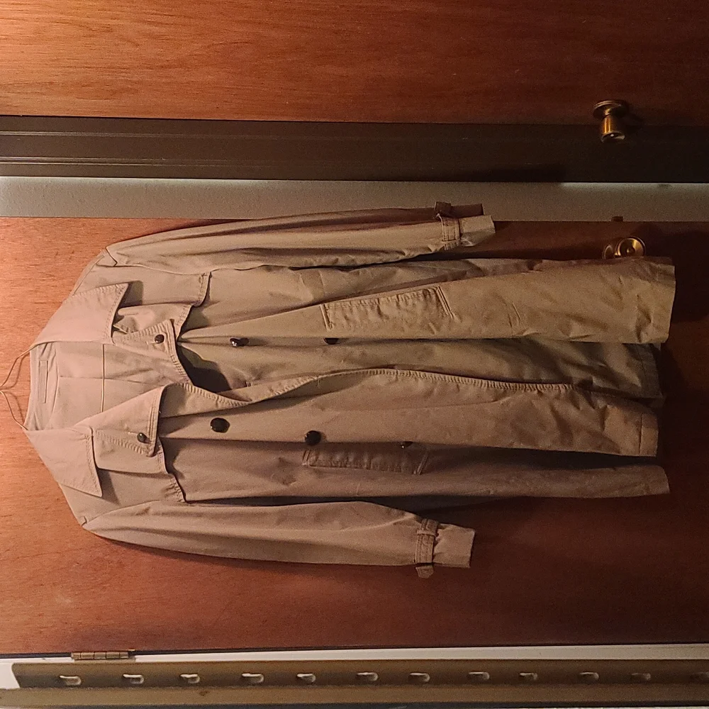 Vintage (like new)Simpsons Sears Men's Store All weather coat sz38 Reg Tan - Picture 11 of 13